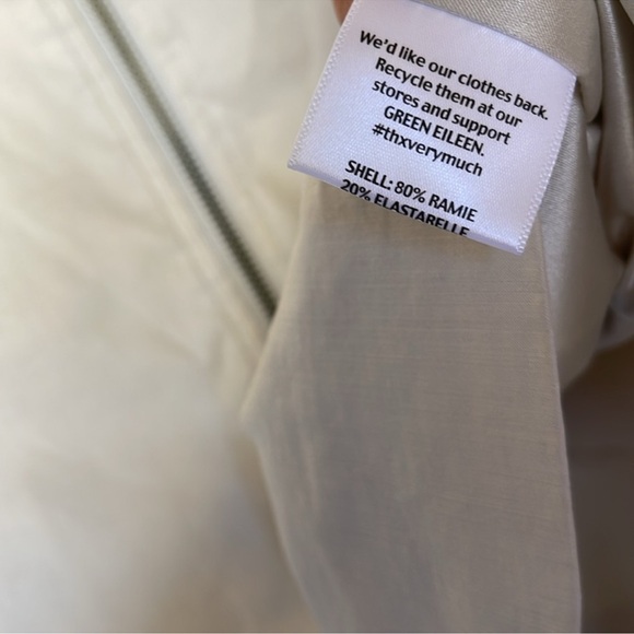 Eileen Fisher Women's Zip-Up  3/4 sleeve Jacket - Picture 5 of 7